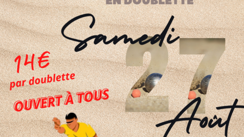 CONCOURS DE PETANQUE
