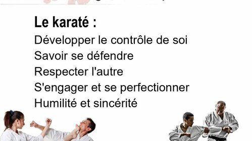 Du Karaté à Chaspuzac : réunion d'information