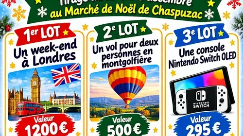 MARCHE DE NOEL - TOMBOLA