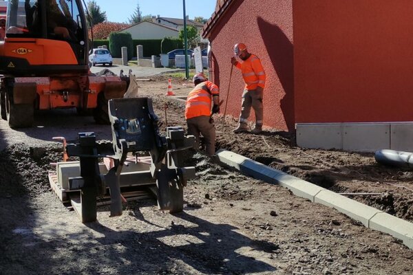 Travaux de voirie - Rue de l